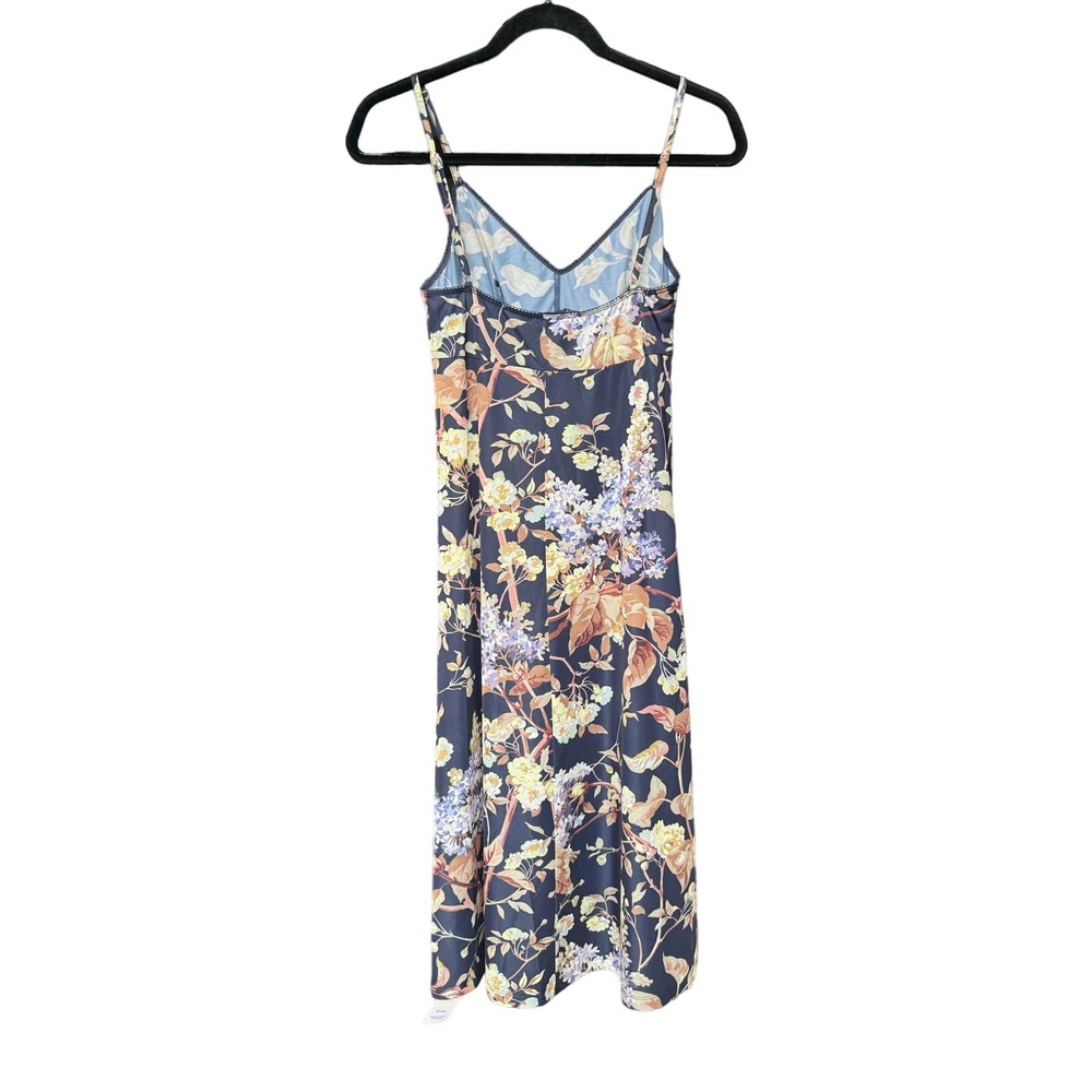 NWT Zimmermann Sabotage Ruffle Midi Dress Wisteria Midnight Size 1 (US 6) - Picture 12 of 16
